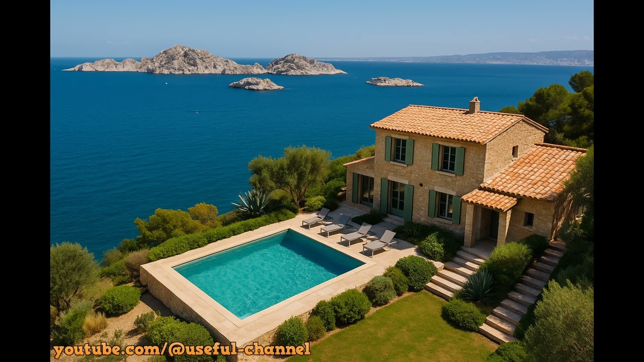 Vente de maisons vue mer à Marseille: La Provence accessible.