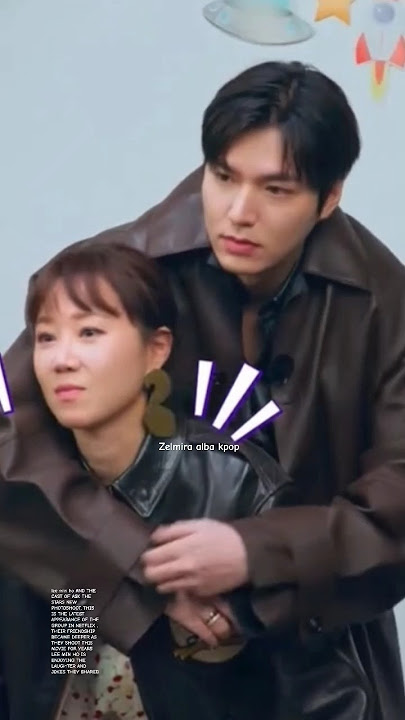 CUTE LEE MIN HO WITH ASK THE STARS CAST ! NEW PHOTOSHOOT IS VIRAL !! #leeminho #gonghyojin