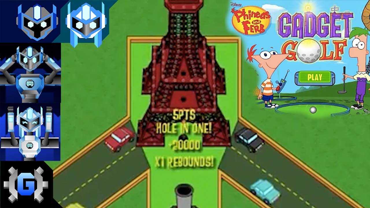 Phineas And Ferb Gadget Golf Phineas And Ferb Golf Game