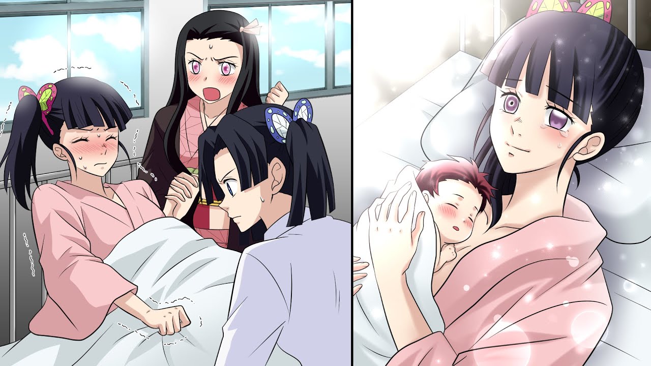 【鬼滅の刃】カナヲの妊娠・出産秘話。辛い陣痛を乗り越えて炭治郎との赤ちゃんを授かる感動的なお話【炭カナ/ねずこ/アオイ/胡蝶しのぶ/胡蝶カナエ/きめつのやいば/声真似】