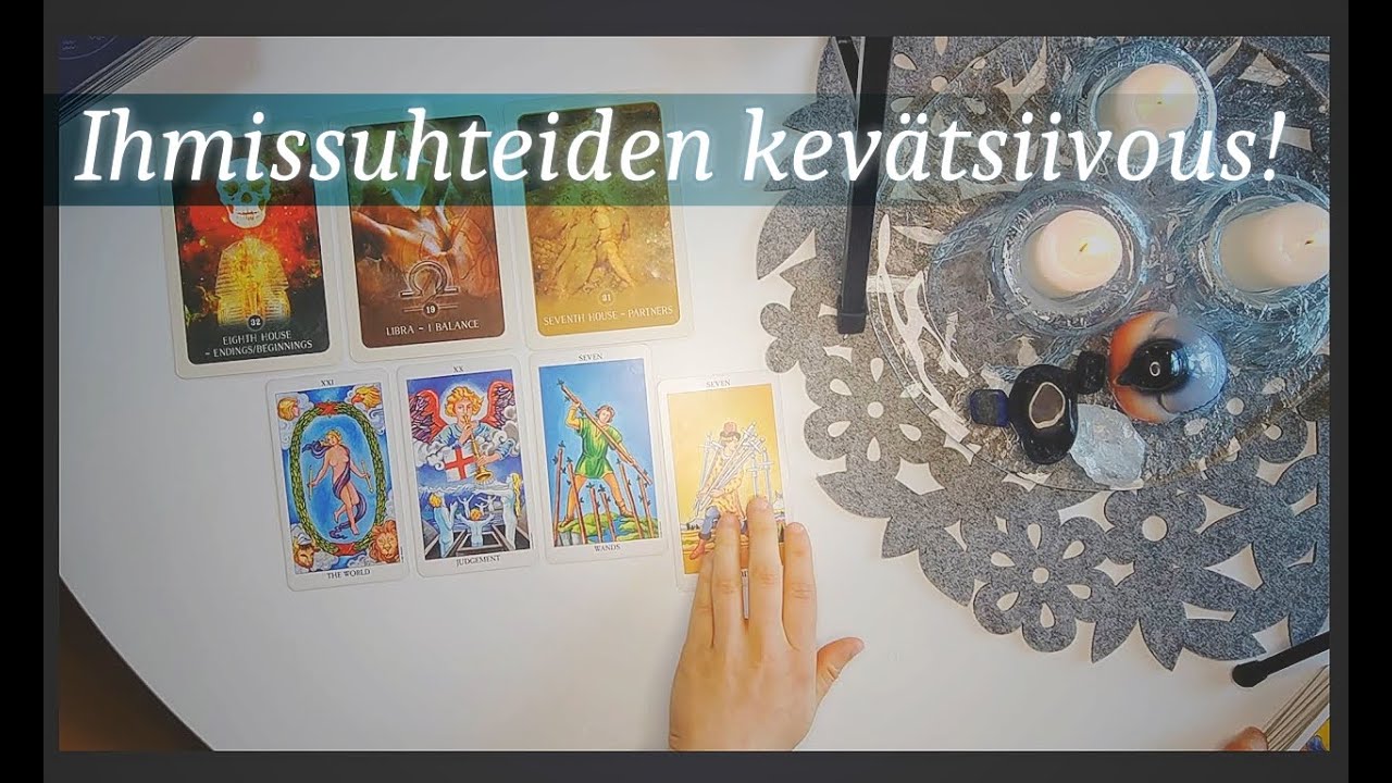 Tarot - Pintasuhteista syvemmille vesille! 🌊 Ihmissuhteiden kevätsiivous 🧹