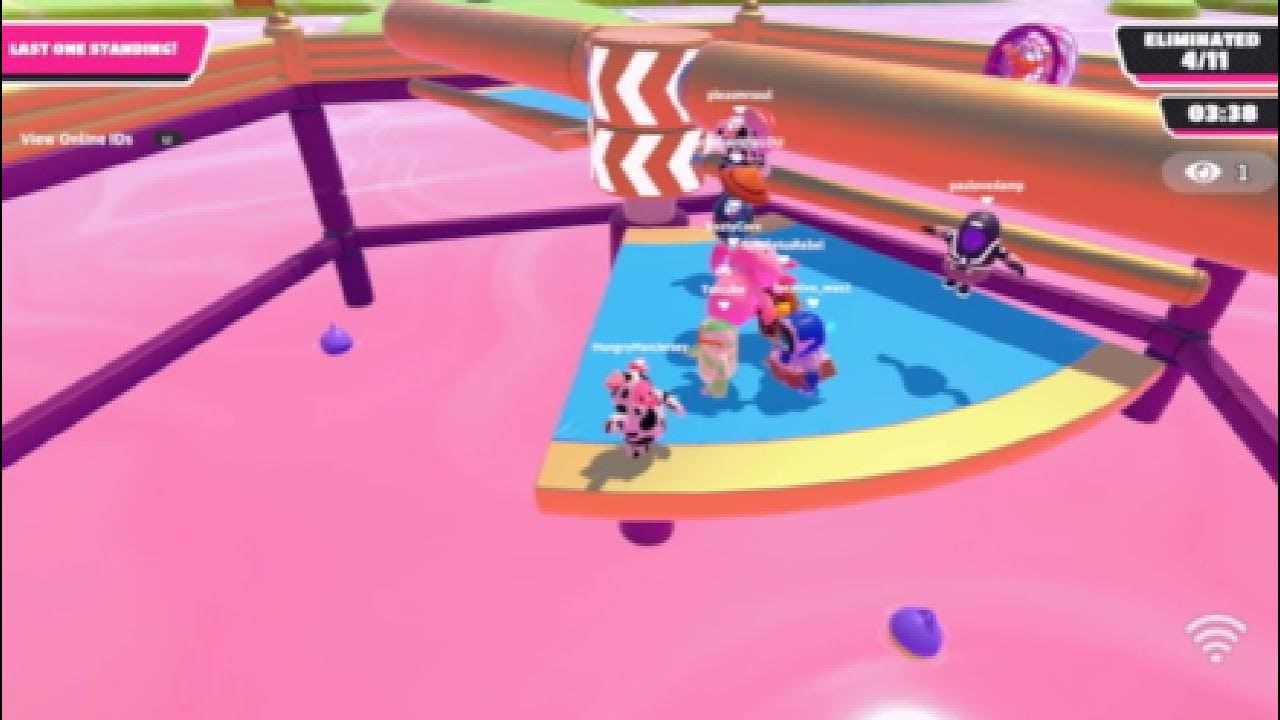 Fall Guys: Jump Around wins