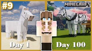 100 Days in Minecraft LIVE | Horse Edition #9