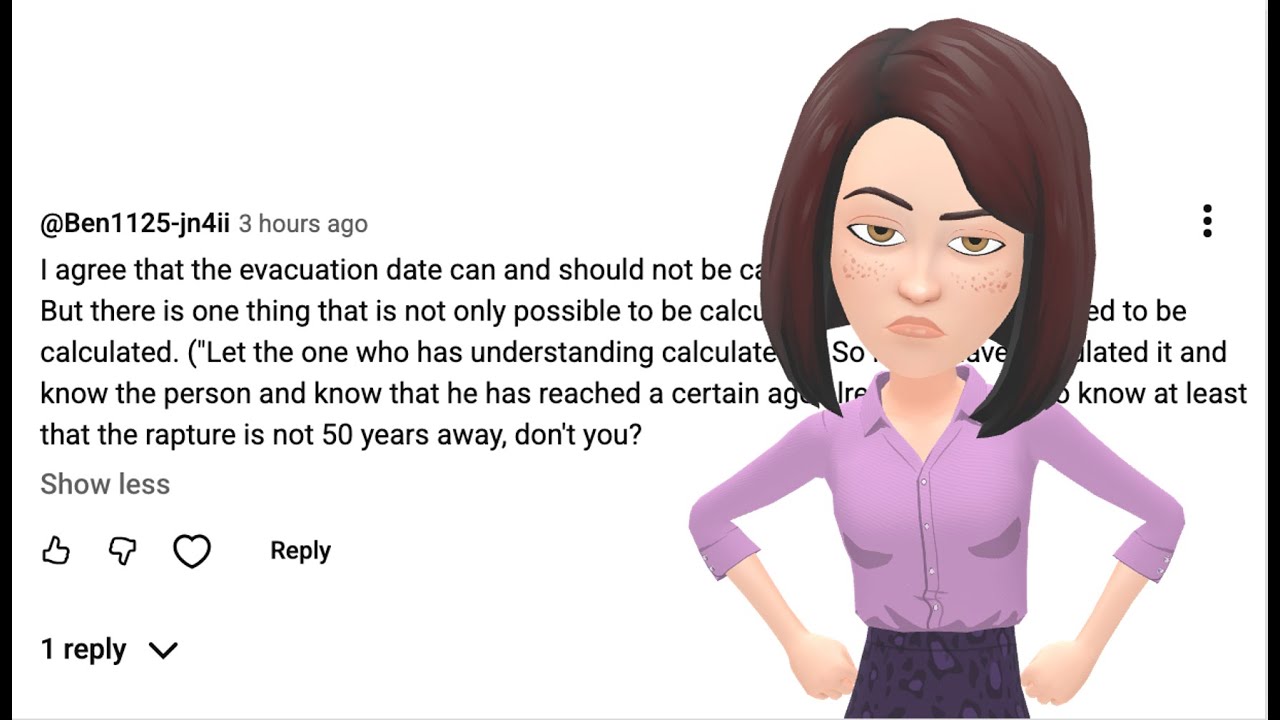 Ответ пользователю @Ben1125-jn4ii на вопрос о том, можно ли рассчитать время вознесения.