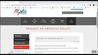 How to Request an Absentee Ballot for the 2020 Partisan Primary