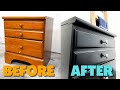 How To Paint Furniture Black | SMOOTH RESULTS