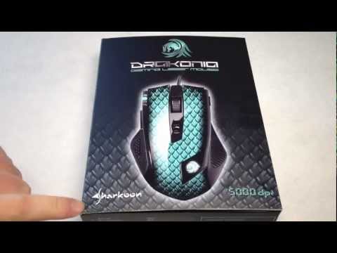 Sharkoon Drakonia Laser Gaming Mouse Review