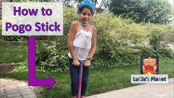 Tutorial How to Pogo Stick for Kids - Lucla