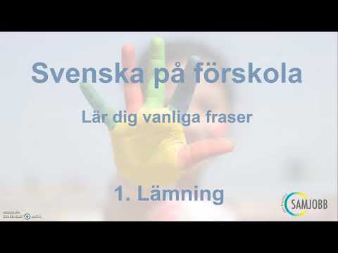 Video: Hur Man Kommer Till Talterapi Dagis