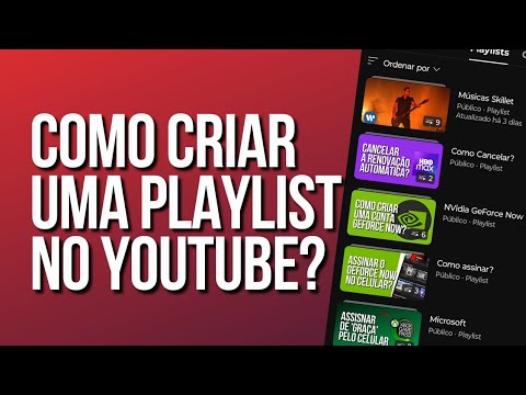 Como CRIAR uma PLAYLIST no YouTube pelo Celular em 2024? - YouTube