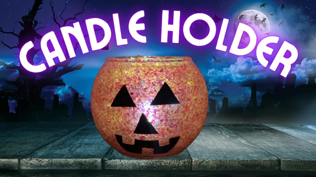 QUICK Pumpkin Halloween DIY Craft Candle Holder YouTube quick-pumpkin-halloween-diy-craft-candle-holder-youtube