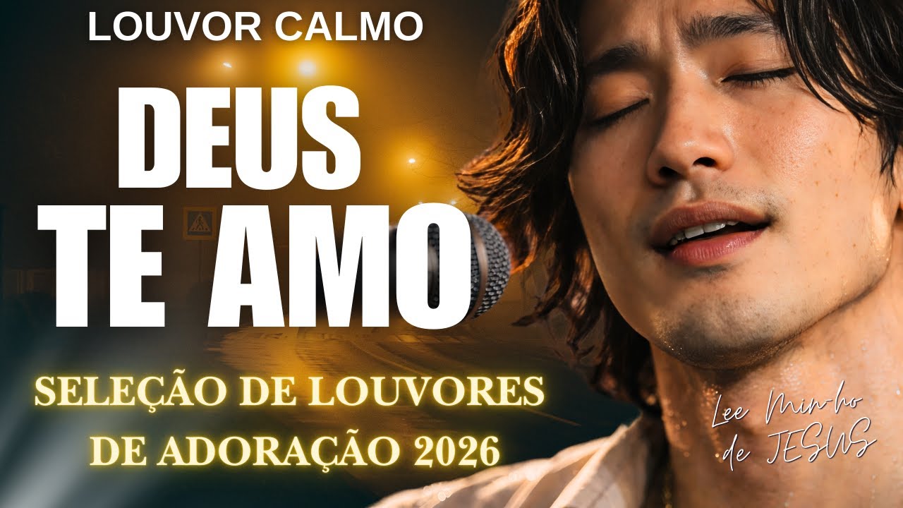 🙏 LEE MIN-HO DE JESUS 2026 | Deus Te Amo | Música Gospel e Seleção de Louvores de Adoração