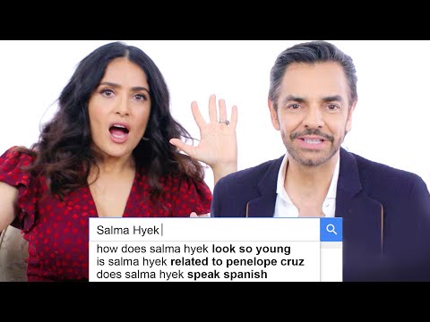 Salma Hayek & Eugenio Derbez Answer the Web's Most Searched Questions | WIRED
