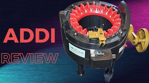 Unboxing and Review of Addi 22 Pin Circular Knitting Machine