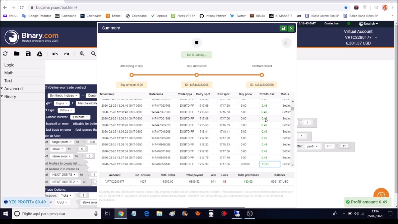 URGENTE BINARY MANIPULA OS BOTS - YouTube