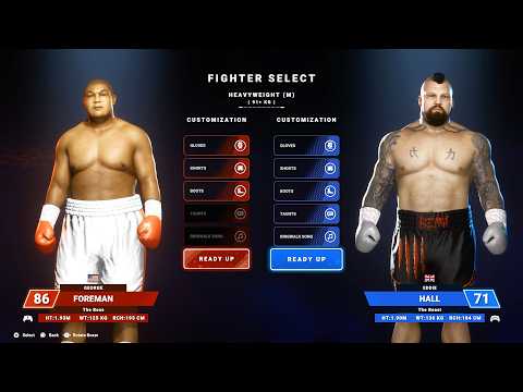 George Foreman vs Eddie Hall - Undisputed Boxing