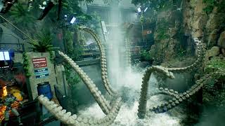 UE5 | "Better Light Than Never" challenge | Sci-fi jungle facility screenshot 1