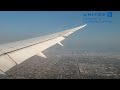 United Airlines B787-10 Landing in Los Angeles