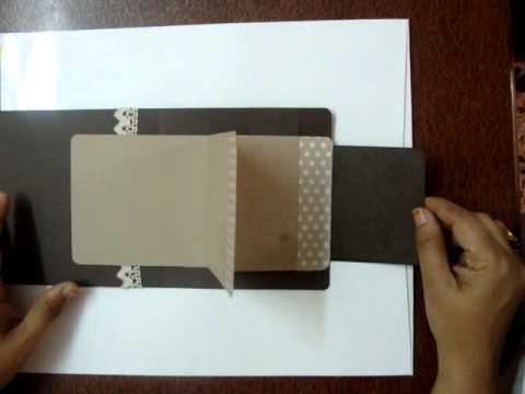 My Waterfall Album stampin up big shot