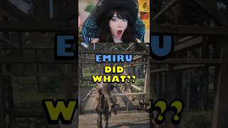 Emiru Did What? - She Left the Deer #rdr #reddeadredemption #emiru #highlight