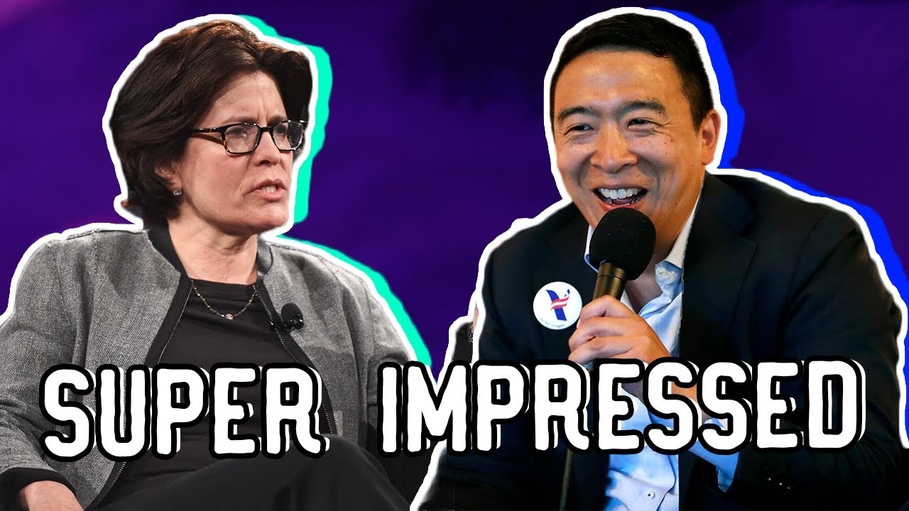 How Andrew Yang "super impressed" Kara Swisher | from Recode Decode ...