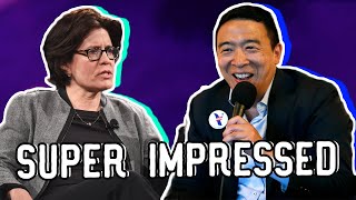 How Andrew Yang "super impressed" Kara Swisher | from Recode Decode