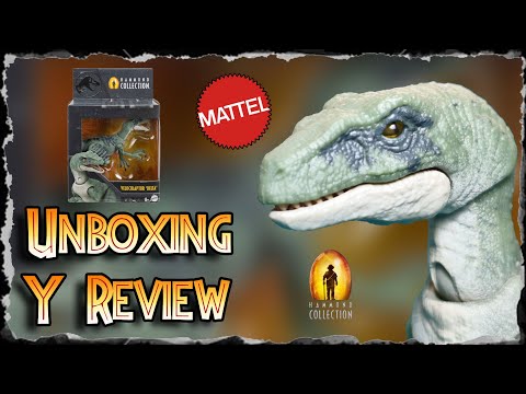 Unboxing y Review de Velociraptor Delta Jurassic World: Hammond Collection de Mattel !!!