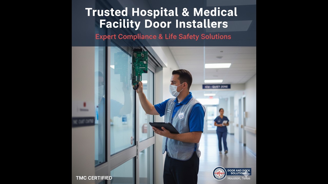Trusted Hospital & Medical Facility Door Installers | Door and Dock Solutions Houston, Texas