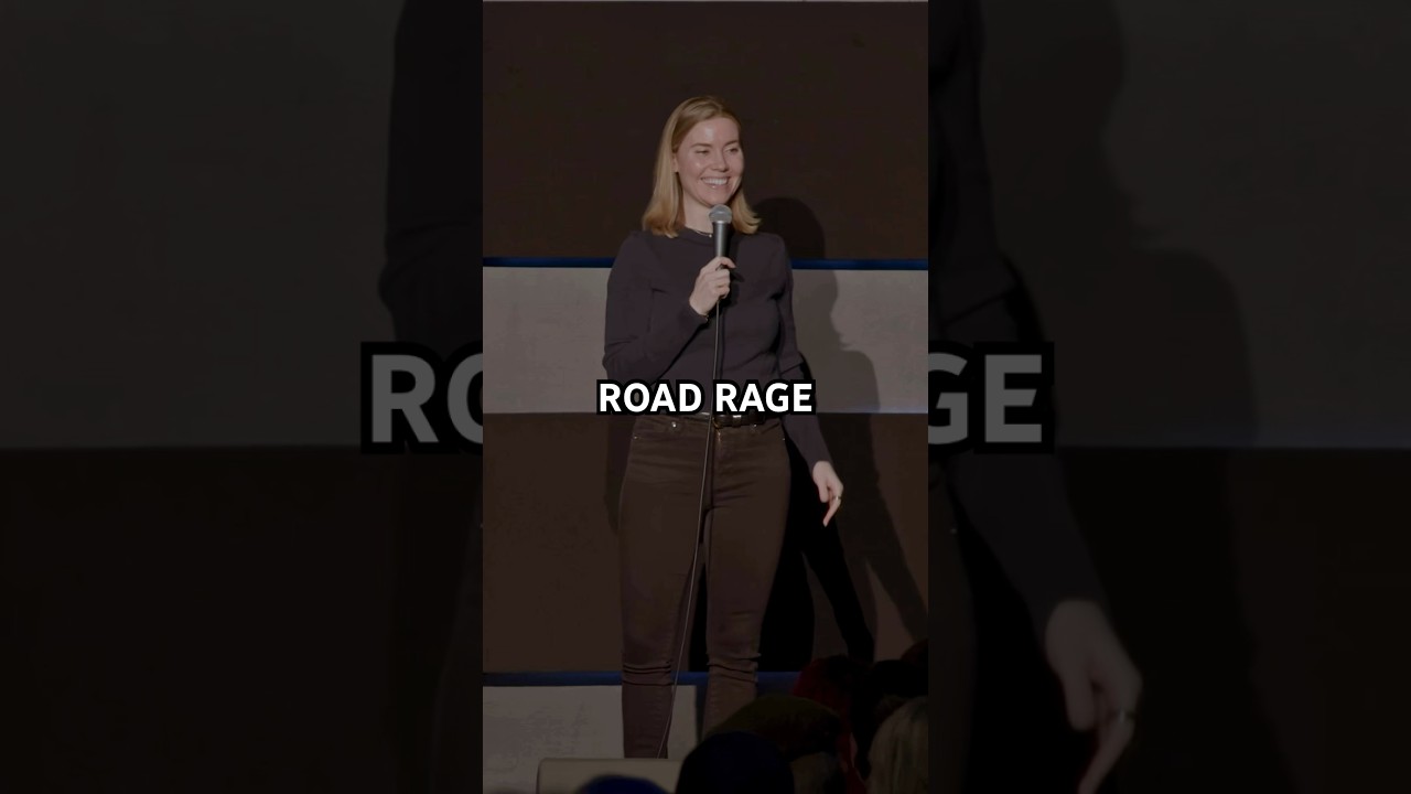 Switched gears immediately 😂 Providence this weekend #roadrage #shorts #driving #standup #relatable