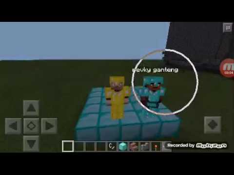 MINECRAFT TUTORIAL  CARA MEMBUAT  MESIN  GELEMBUNG DENGAN 