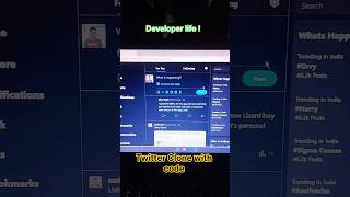 Twitter Clone with code