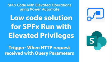 SharePoint SPFx code component Run with Elevated Rights using Power Automate (Low Code solution)