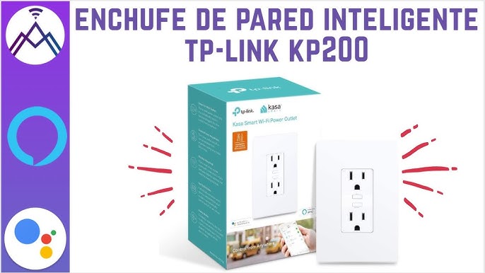 TP-Link Kasa Smart KP200 - Kasa Smart Plug, In-Wall