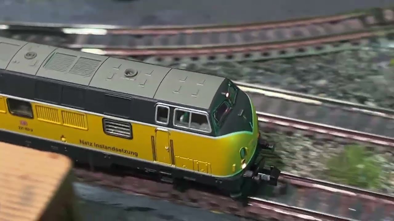 spur N 1:160 Fahrvideo 