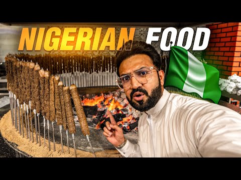 Crazy Nigerian Street Food in Makkah | Mutton Tsire BarBecue | Abdul Malik Fareed