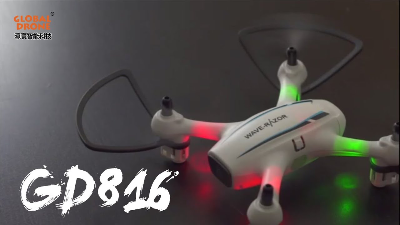 Wave Razor Drone Global Drone GD816 Wave Razor Mini Drone! HD Camera Support TF Card ...