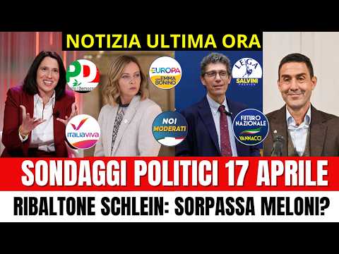 Video Analisi sondaggi politici Mentana la7: ribaltone sinistra Conte Schlein primo posto Meloni nei guai?