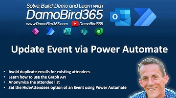 Automate Event Attendee Updates in Power Automate with Graph API—No Duplicate Emails Tutorial