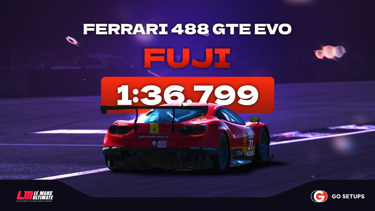 Le Mans Ultimate | Ferrari 488 GTE EVO - Fuji | 1.0 Hotlap