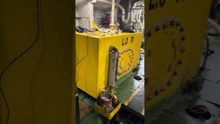Engine room tugboat