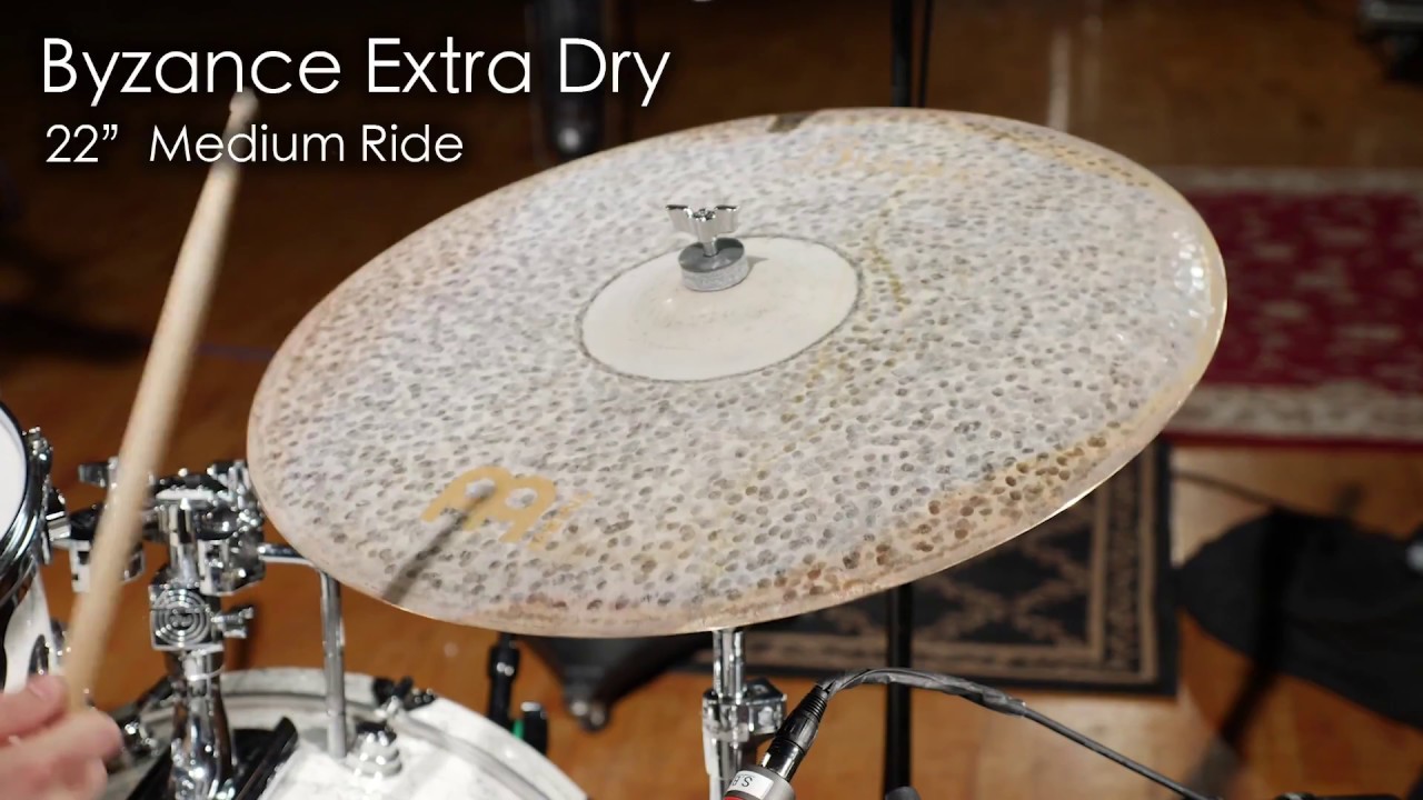 MEINL Byzance Extra Dry Medium Ride 22"ドラム