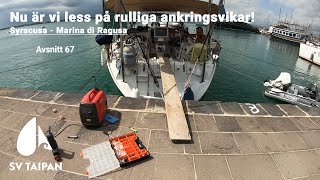 We are fed up with rolly anchorages, Syracuse to Marina di Ragusa - SV Taipan - Episode 67