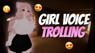 "i Found A Mommy 😩" Vrchat Girl Voice Trolling (it Got Awkward!)