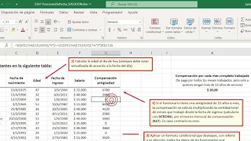 Excel Avanzado Ejercicio 07   Parte 2 - Funciones de fecha
