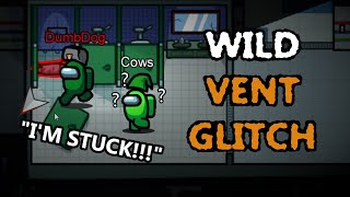 This vent glitch almost RUINED my impostor game... | DumbDog Among Us