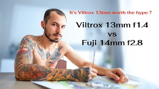 Viltrox 13mm vs Fuji 14 mm