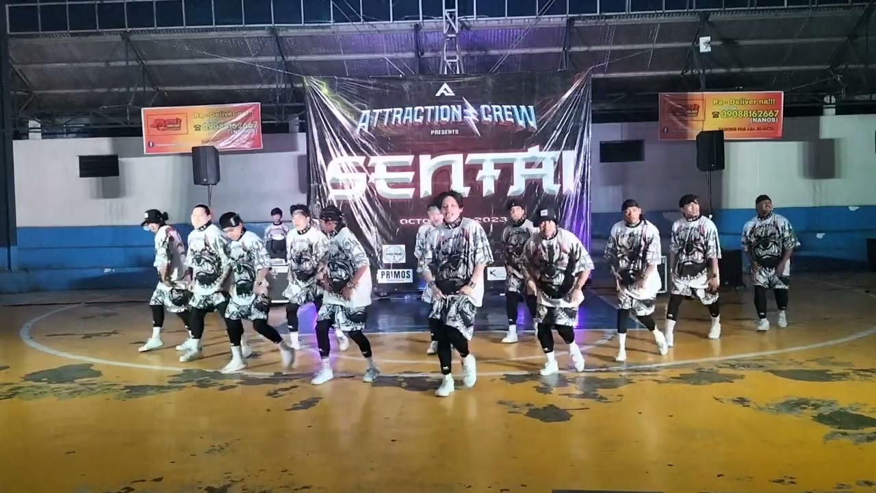 J CRISIS - ATTRACTION CREW 15th Anniv. present (SENFAI) at Brgy. Bahay Toro on October 7, 2023