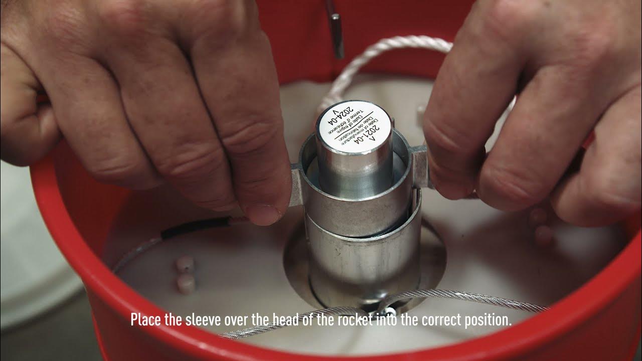 IKAROS Line thrower Instruction / Manual YouTube