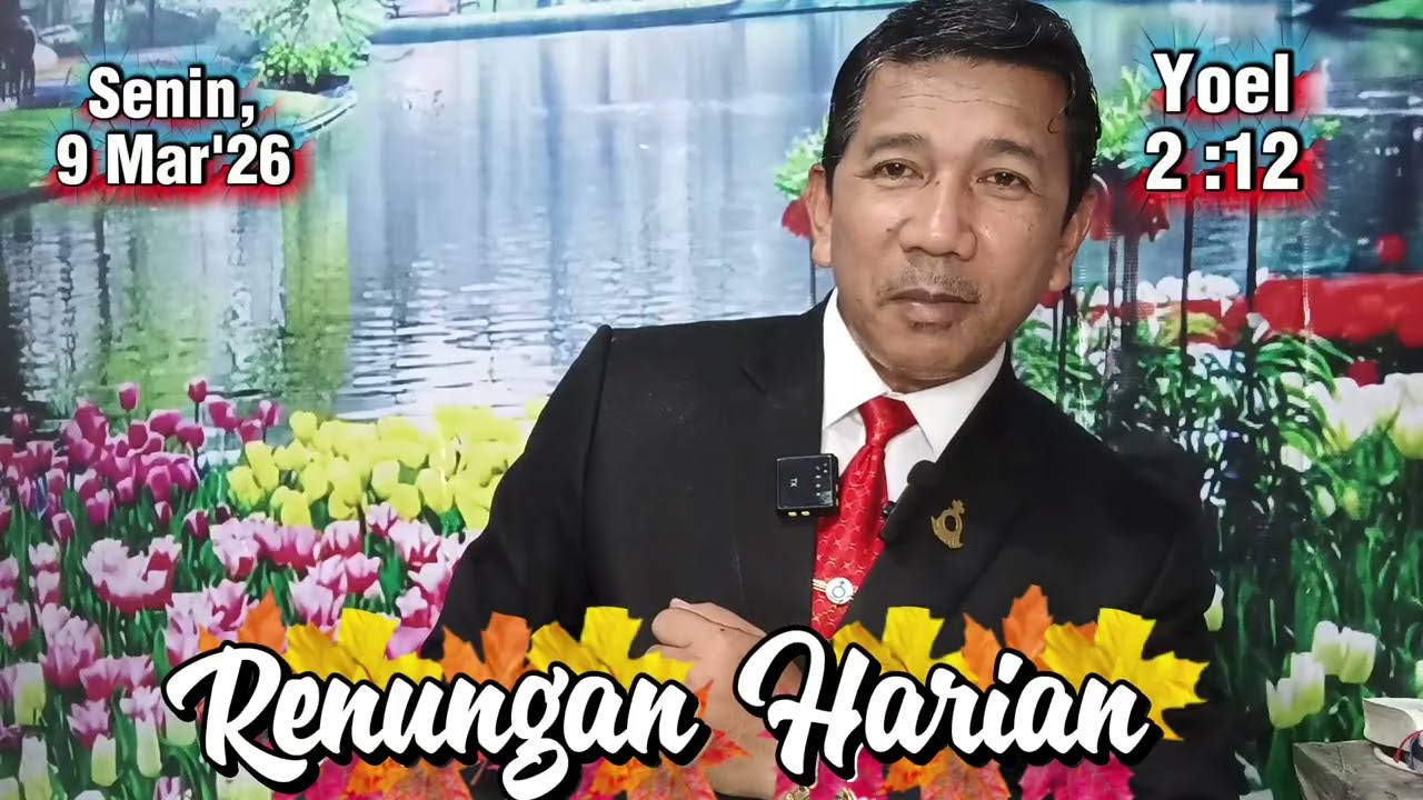RENUNGAN HARIAN : SENIN, 9 MAR'26