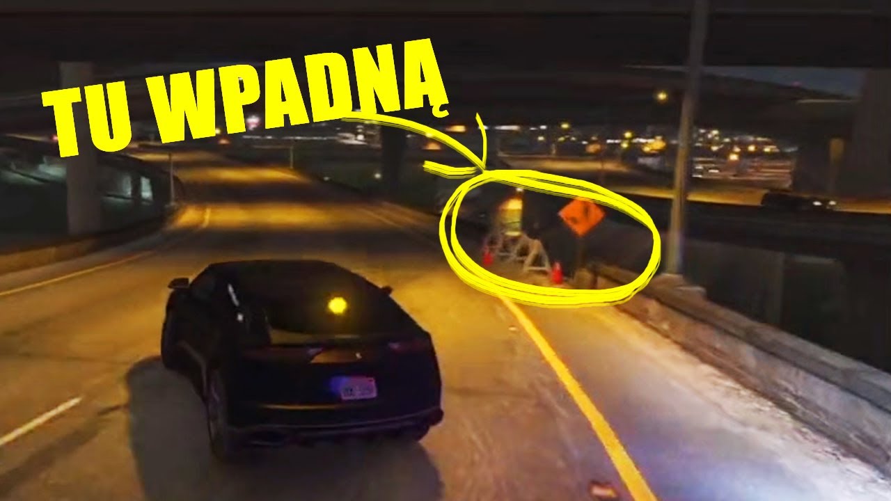 🔴 POLICJA WYPADA Z AUTOSTRADY NA ZAKRĘCIE xD!! - GTA 5 ROLEPLAY